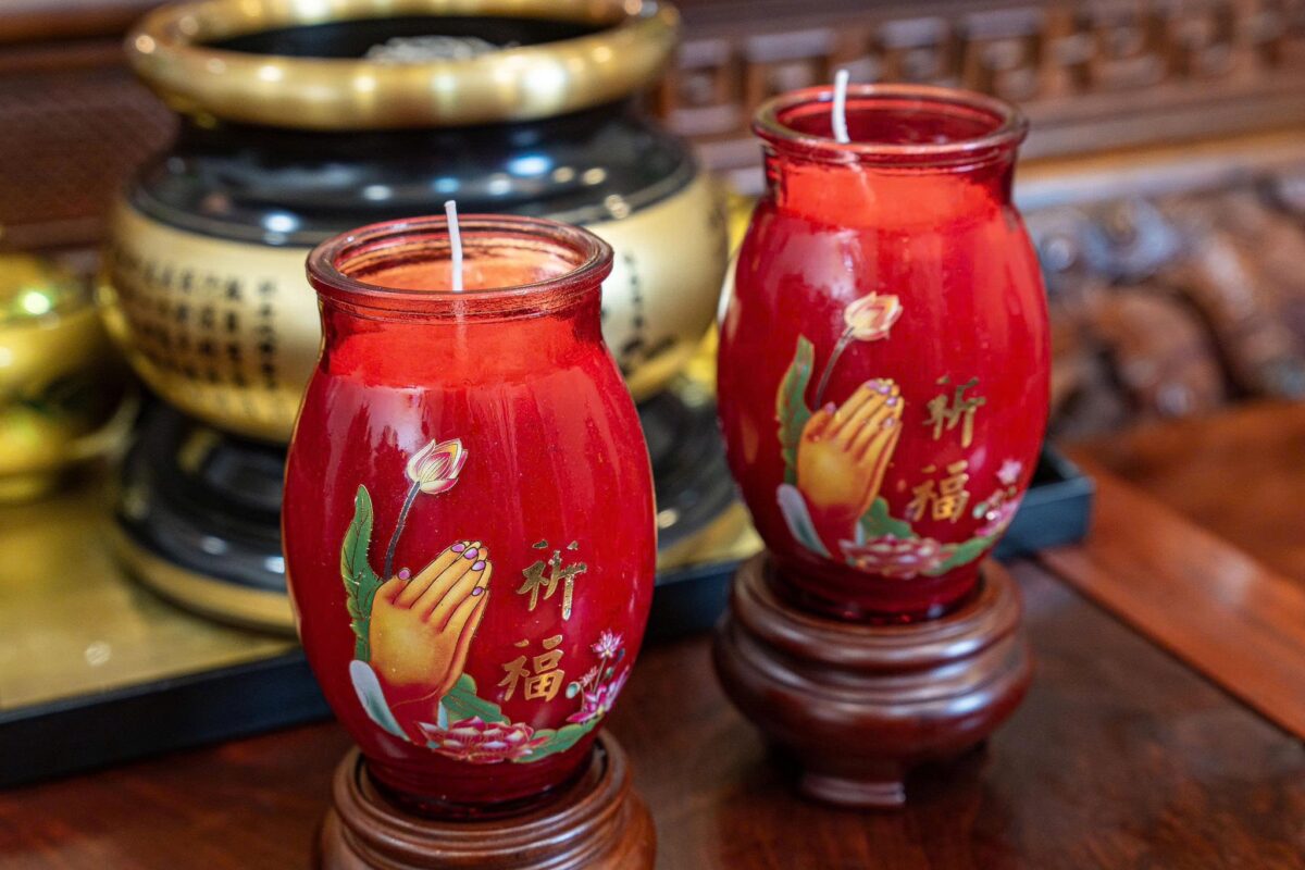 Nến Bình Bông (3 Ngày) - Ảnh 1