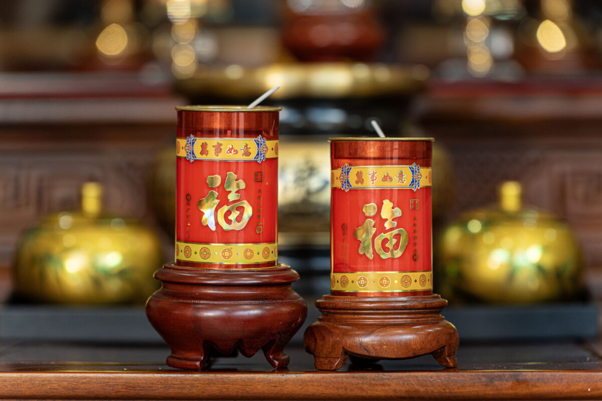 Nến Đèn Cầy Bơ Ống Đỏ (1 Ngày) - Ảnh 1