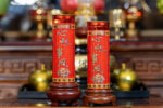 Nến đèn cầy bơ ống đỏ (3 Ngày)