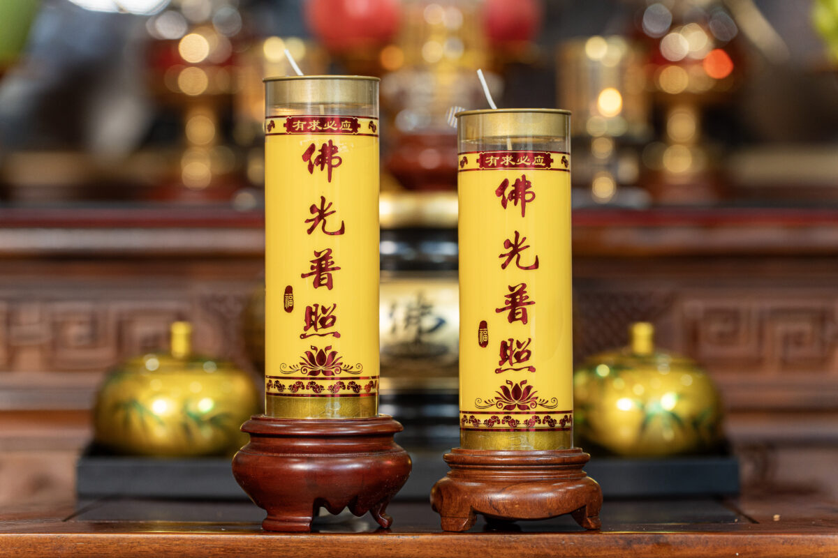 Nến đèn cầy bơ ống vàng (3 Ngày) - Ảnh 3