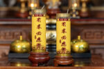 Nến đèn cầy bơ ống vàng (3 Ngày)