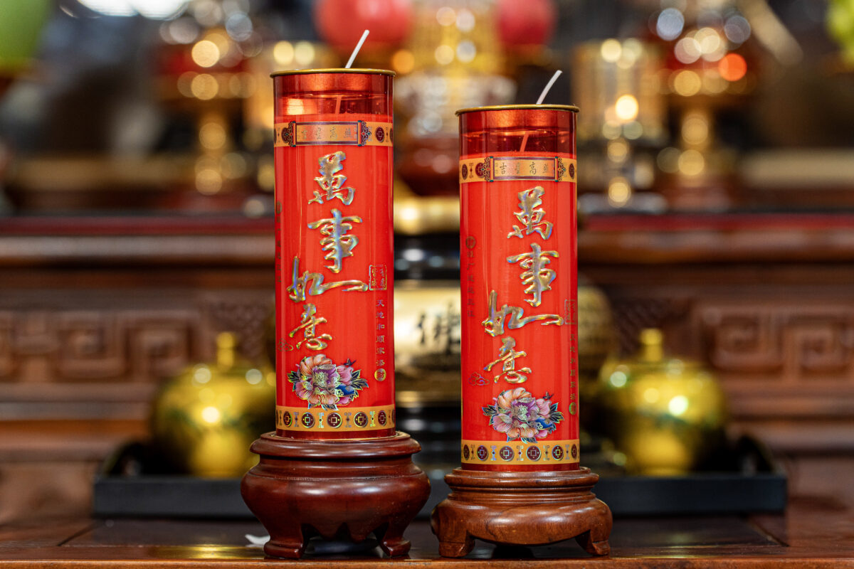 Nến đèn cầy bơ ống đỏ (3 Ngày) - Ảnh 2