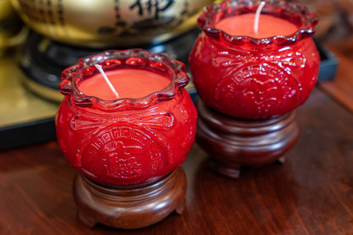 Nến Túi Tiền Thủy Tinh Vàng (3 Ngày) - Ảnh 2